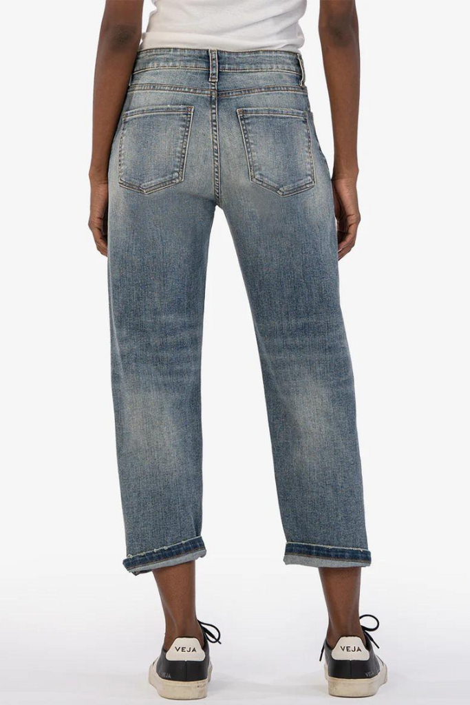 Sienna Baggy Boyfriend Crop Jeans