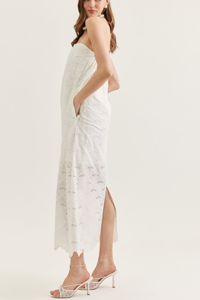 Eyelet Beach Dress