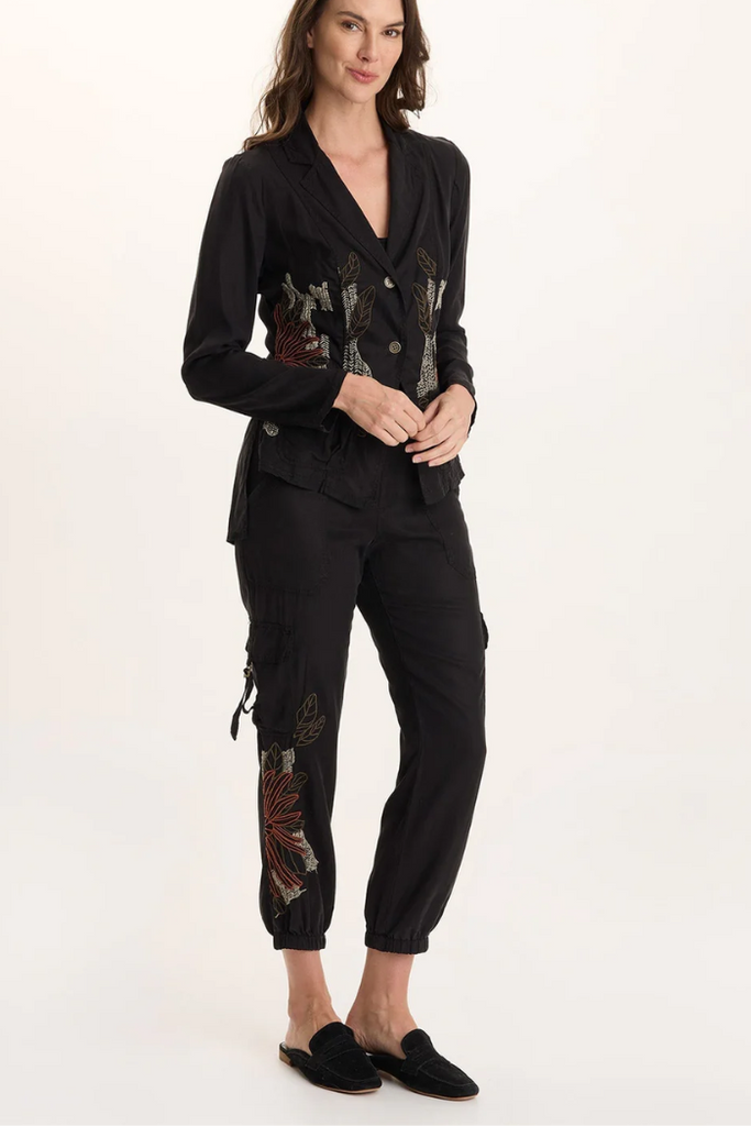 Embroidered Darri Jogger