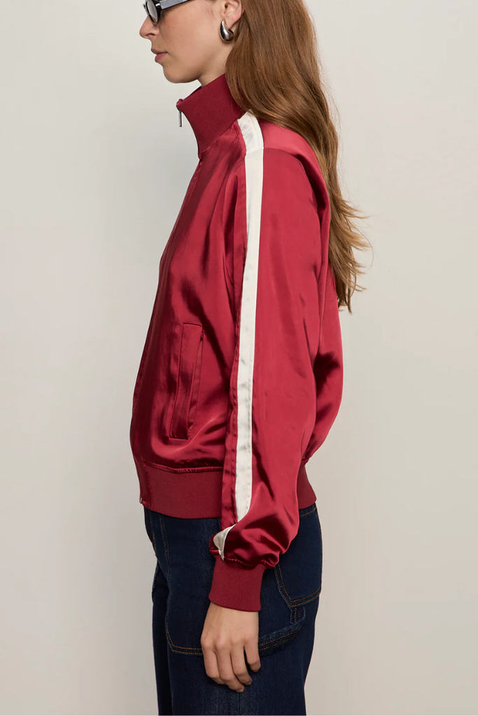 Satin Track Jacket