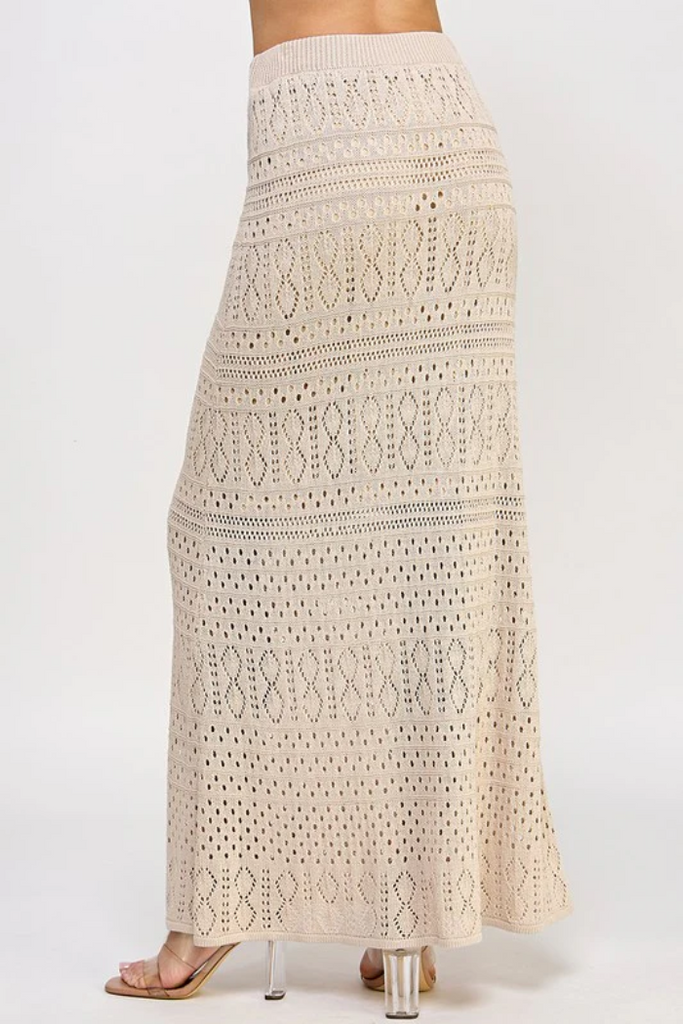 Knit Crochet Skirt