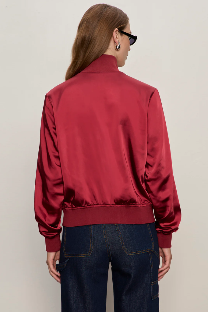 Satin Track Jacket