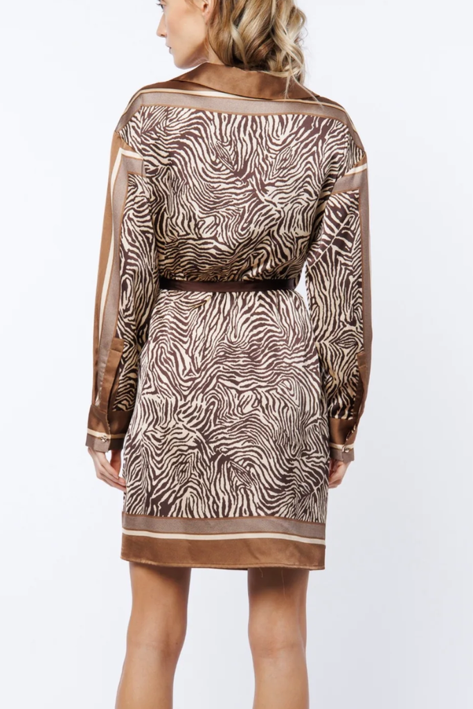 Clemmie Wrap Mini Dress