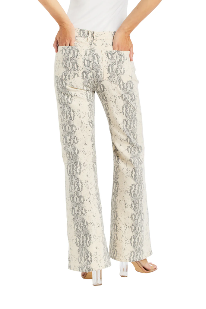 Snake Print Jean