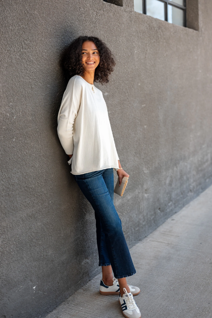 Catalina Cotton Crewneck Sweater