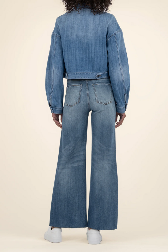 Luna Cropped Denim Jacket | Love, JUDE Clothing Luna Cropped Denim Jacket | Love, JUDE Clothing