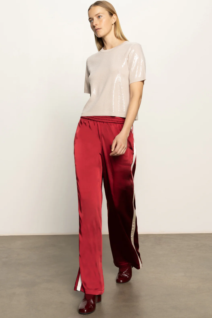 Satin Track Pant