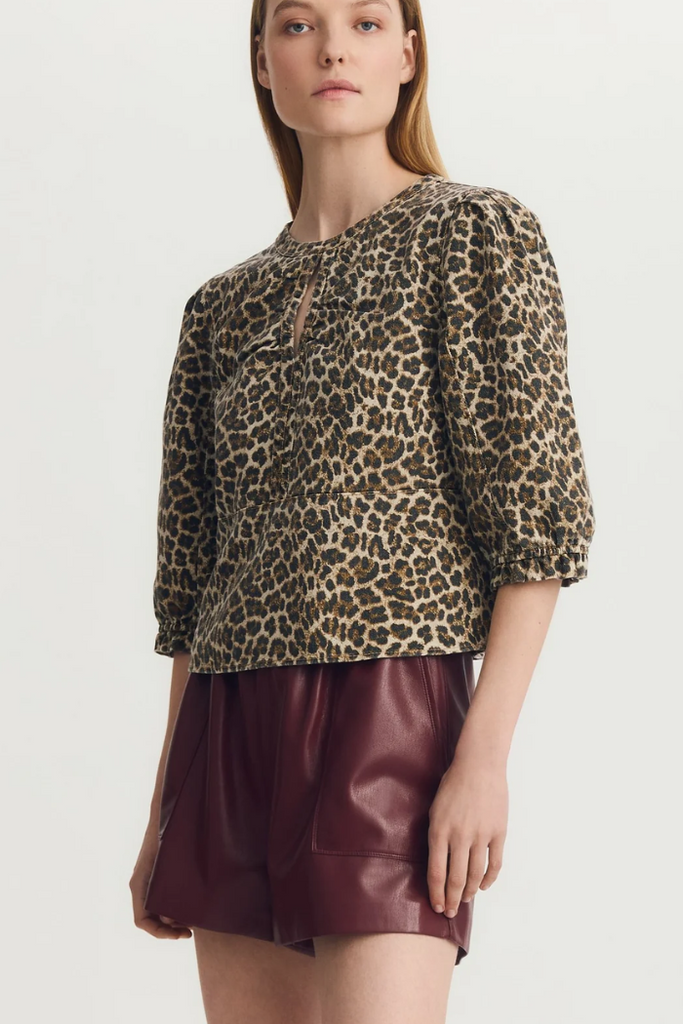 Yumi Vegan Leather Shorts