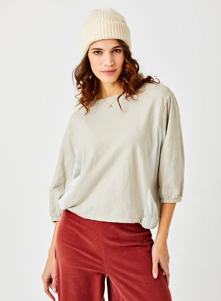 Yasmine Contrast Panel Top