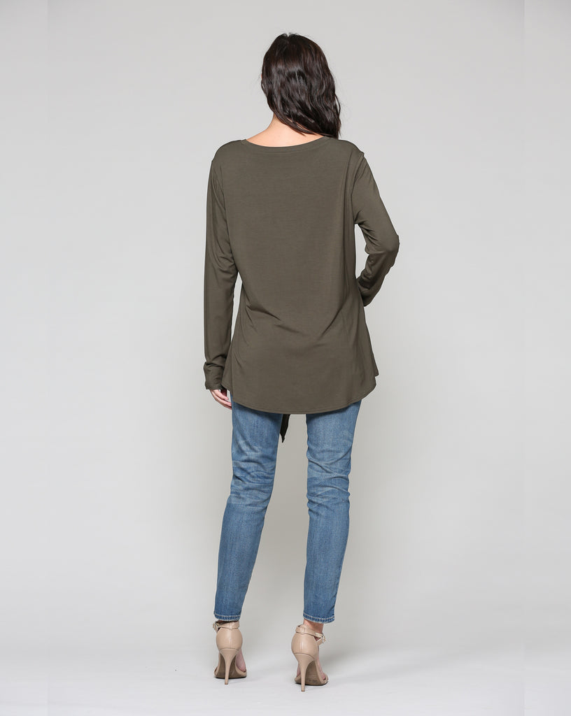 JOH Basic Tee With A Twist