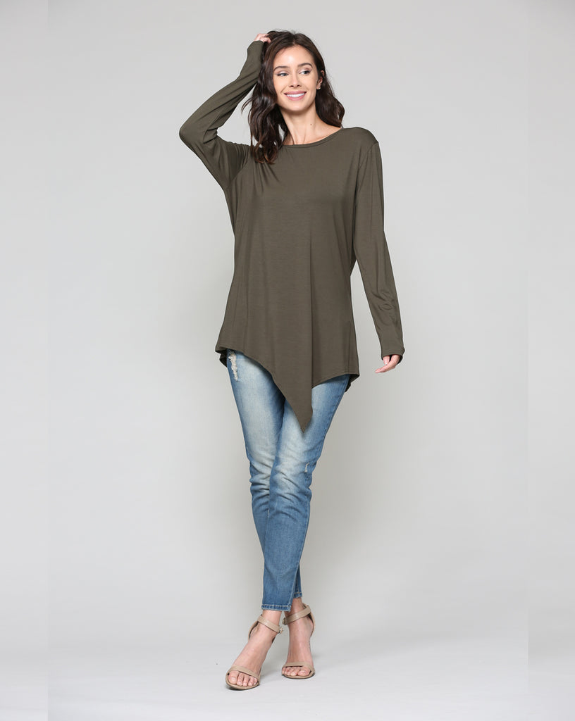 JOH Basic Tee With A Twist